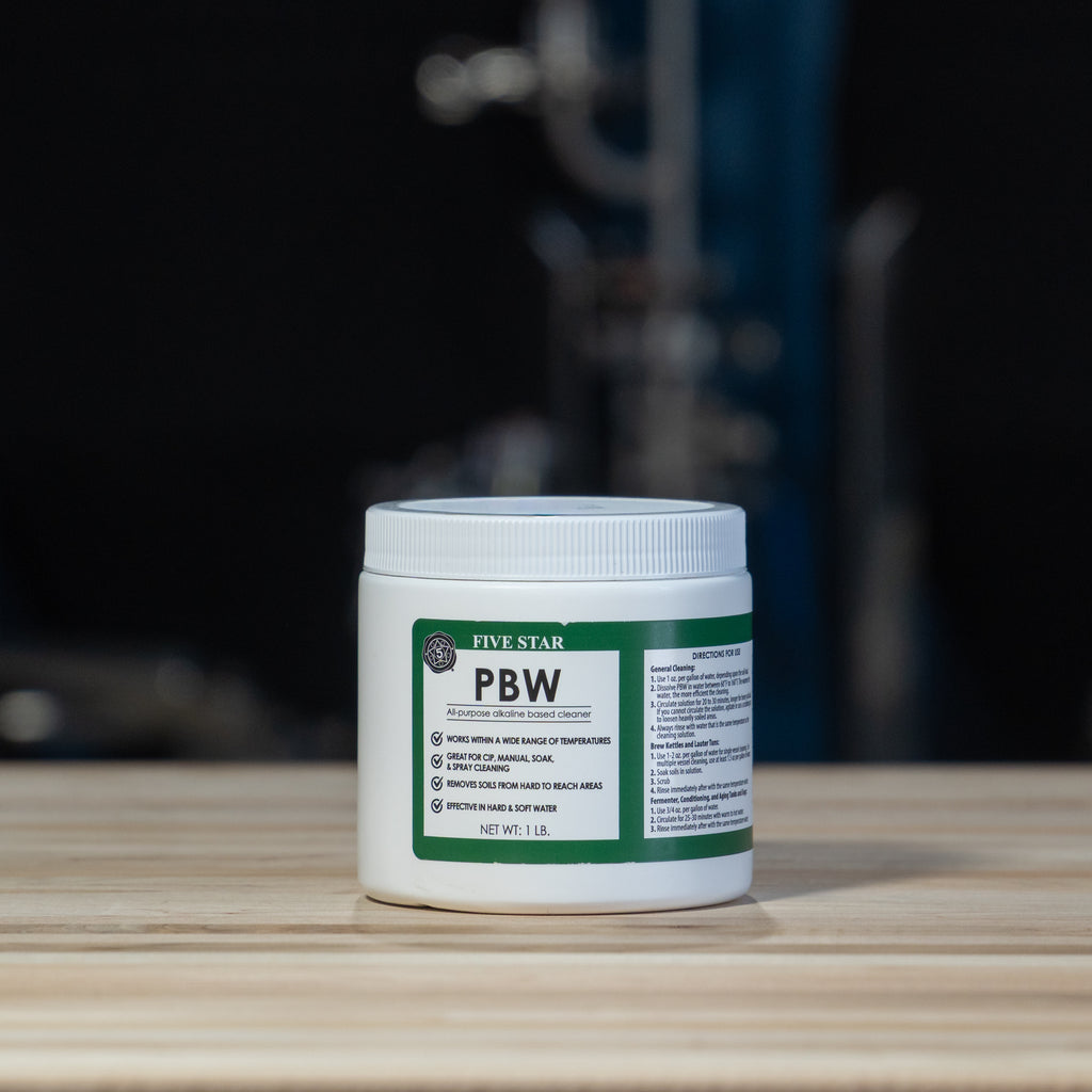 PBW Non-Caustic Cleaning Powder | Five Star Chemicals - Ss Brewtech