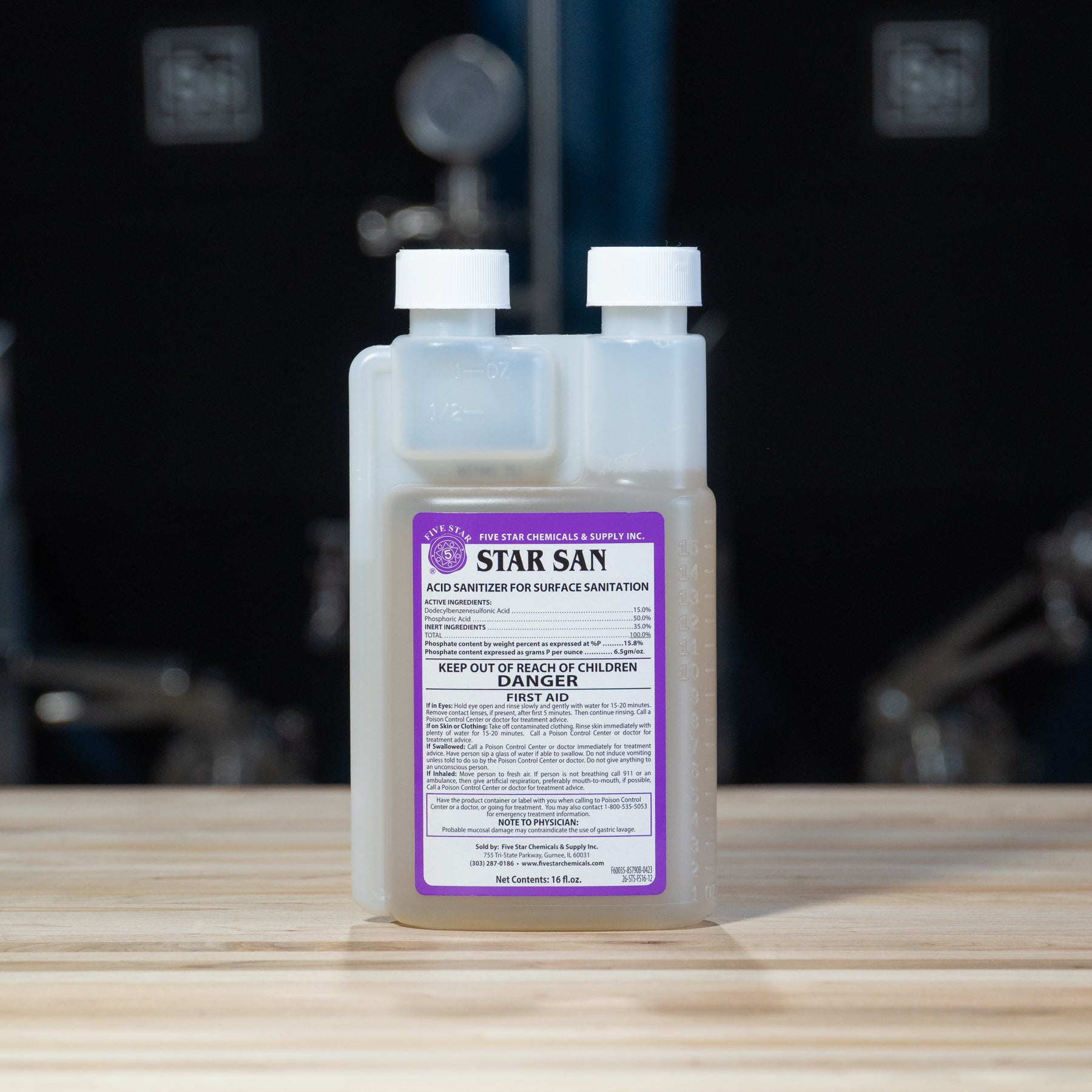 Star San EPA Registered High-Foaming Sanitizer | Five Star
