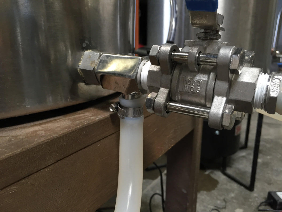 Hose Barb 1/2&quot; Re-Circ T-Barb SS Brewing Technologies