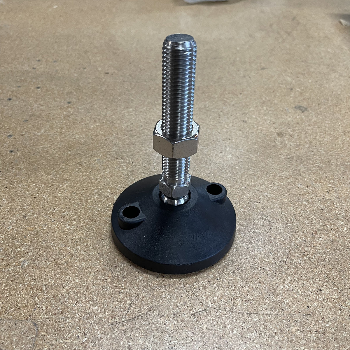Adjustable Threaded Feet - Silicone Black Base