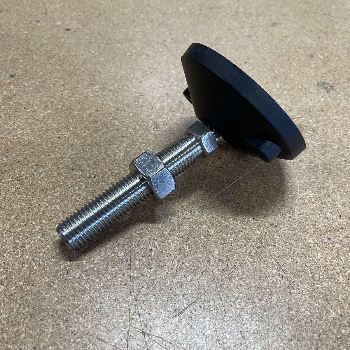 Adjustable Threaded Feet - Silicone Black Base