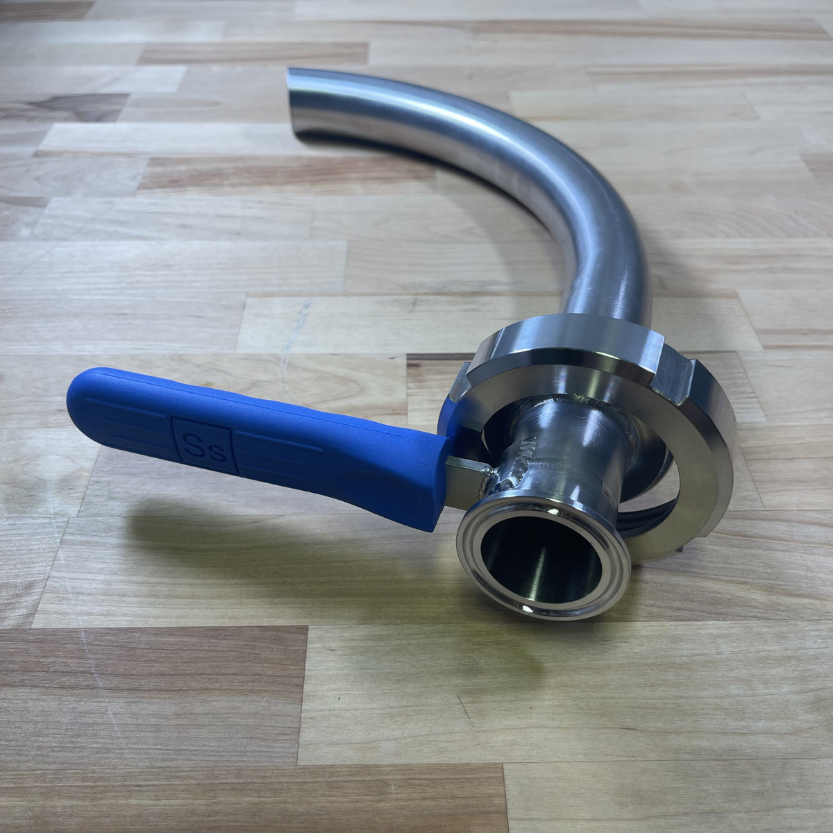 Replacement - Racking arms with DIN fittings for Jacketed Unitank
