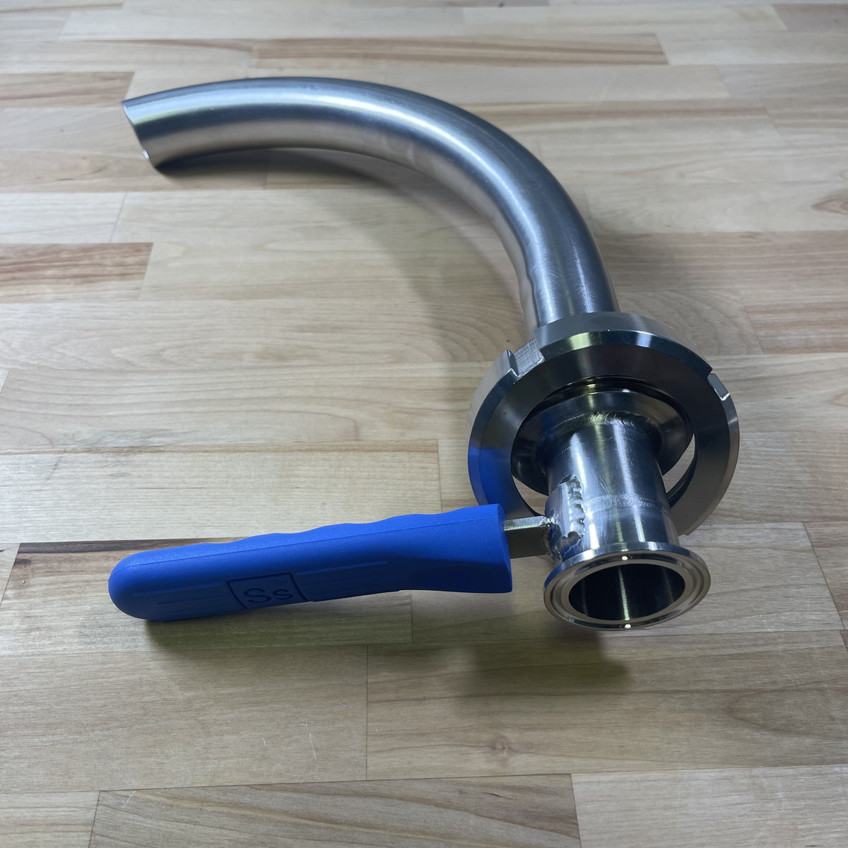 Replacement - Racking arms with DIN fittings for Jacketed Unitank
