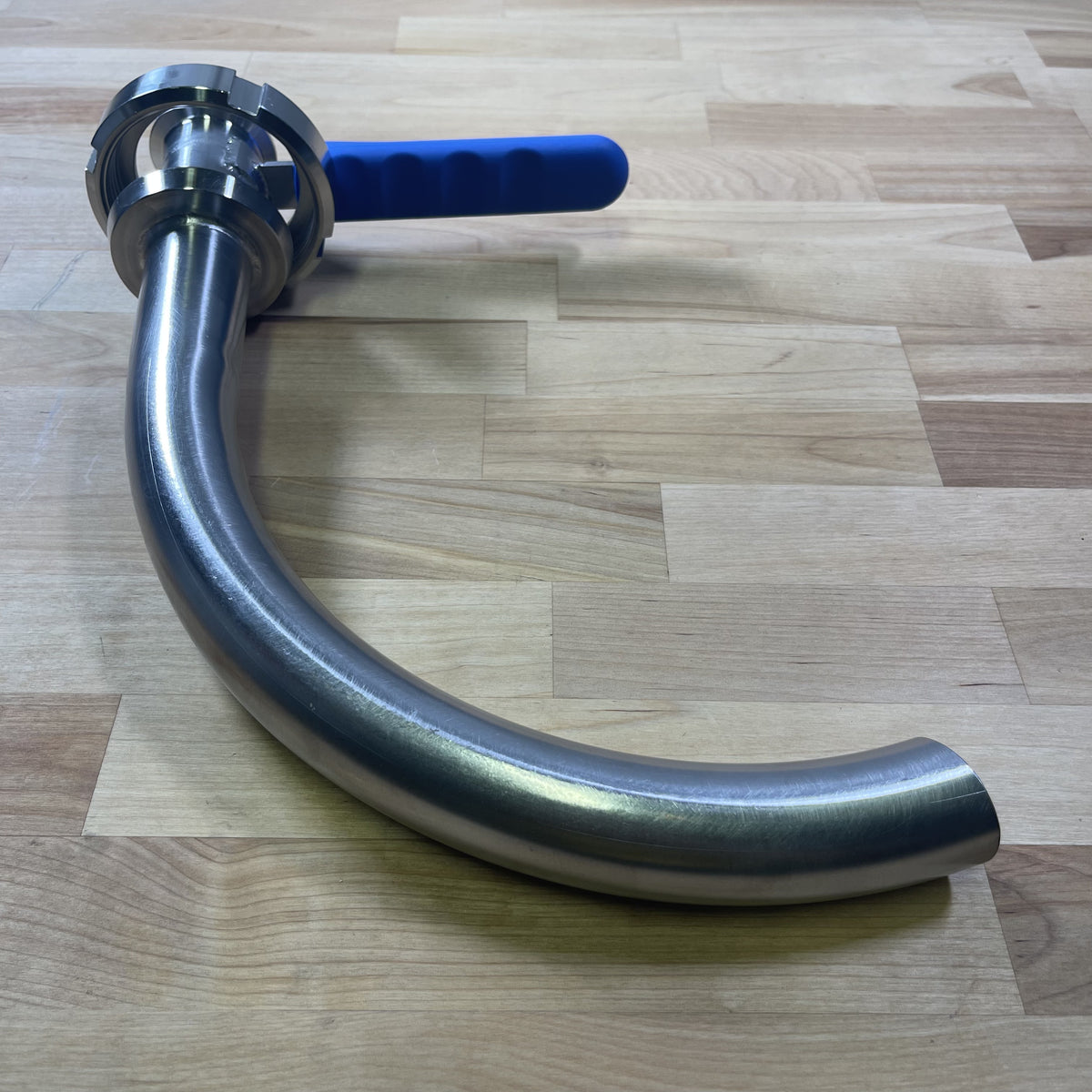 Replacement - Racking arms with DIN fittings for Jacketed Unitank