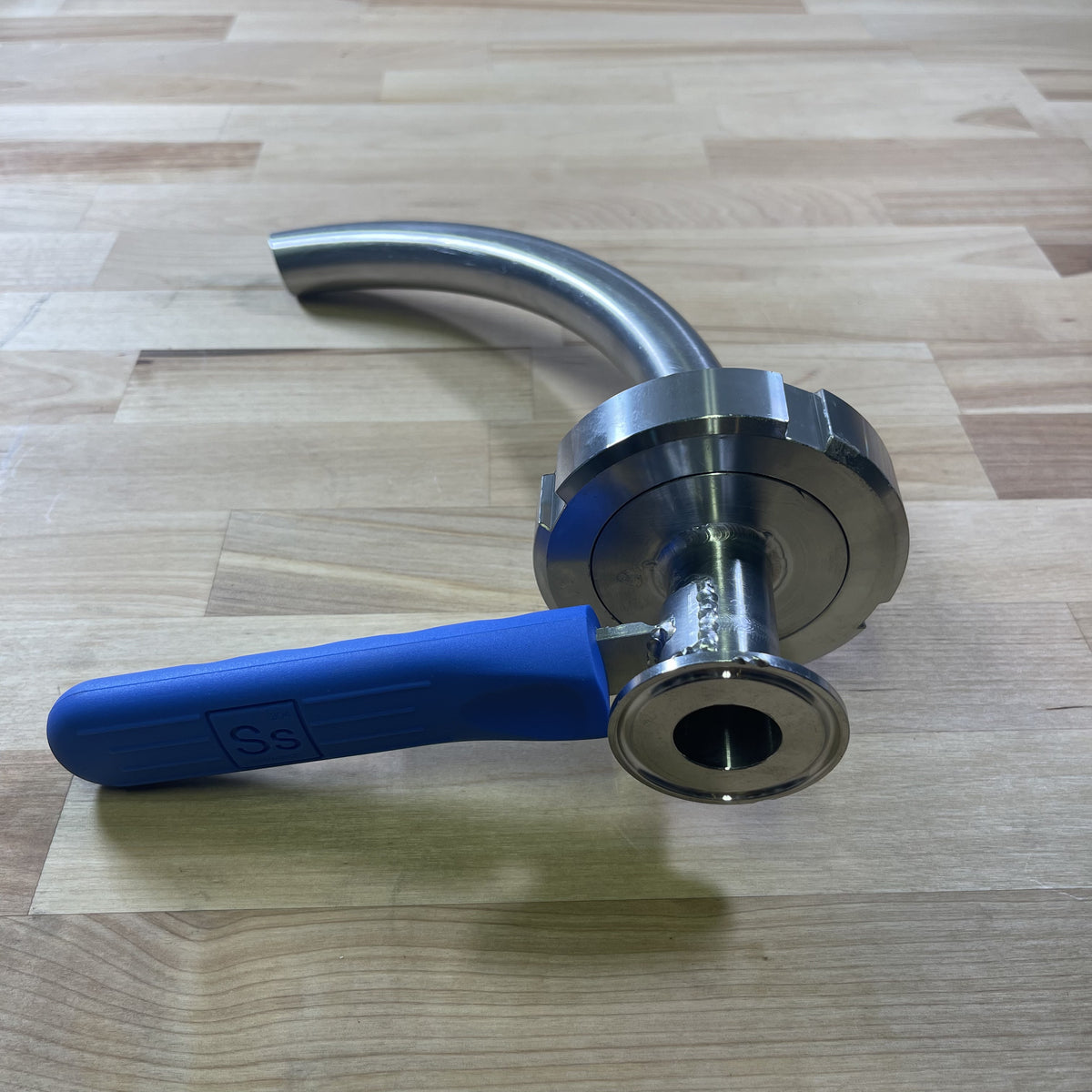 Replacement - Racking arms with DIN fittings for Jacketed Unitank