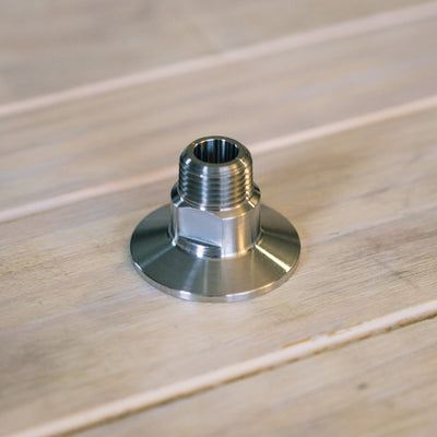 1.5” TC to ½"Male NPT