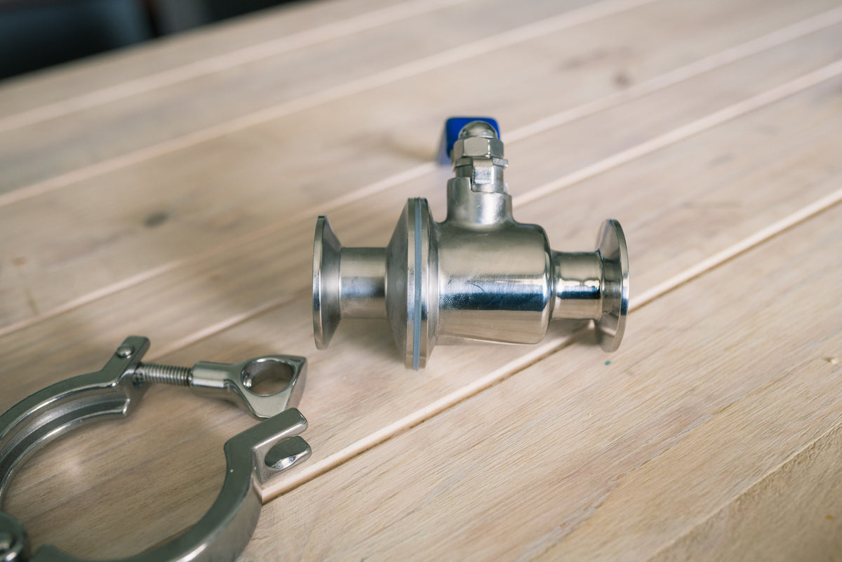 Valve 1.5&quot; TC Quick Clean 1&quot; Bore