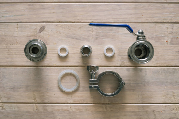 Valve | 1.5” TC Quick Clean 1” Bore - Ss Brewtech