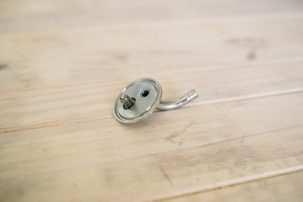 Pressurized Transfer Fitting 1.5&quot; TC SS Brewing Technologies