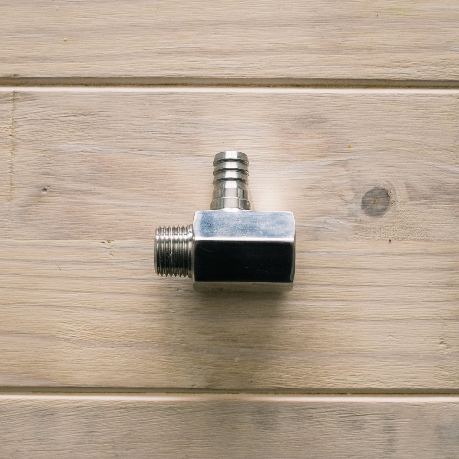 Hose Barb 1/2" Re-Circ T-Barb SS Brewing Technologies