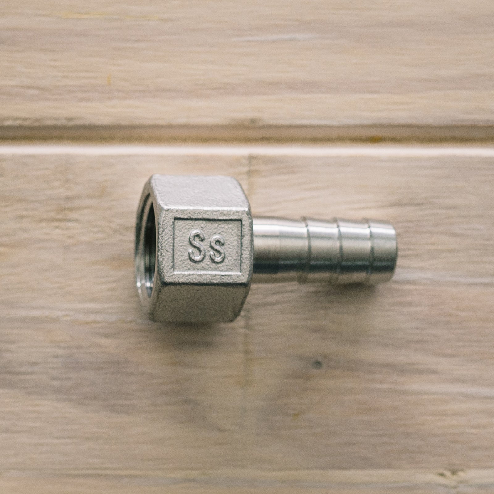 Hose Barb 1/2" FPT to 1/2" SS Brewing Technologies