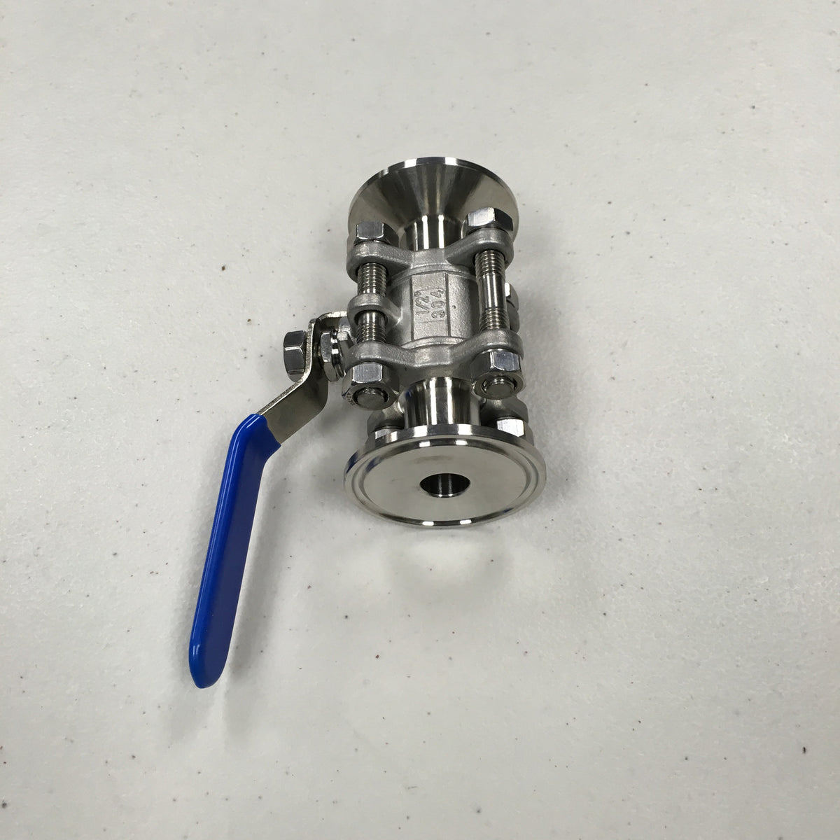 Ball Valve | 3-Piece 1/2" ID Double 1.5" TC