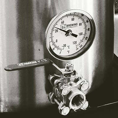 Thermometer  Threaded for Kettles w/ Bulkhead - Ss Brewtech