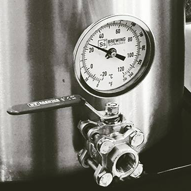 3" dial thermometer for Ss Brewtech Brew Kettles