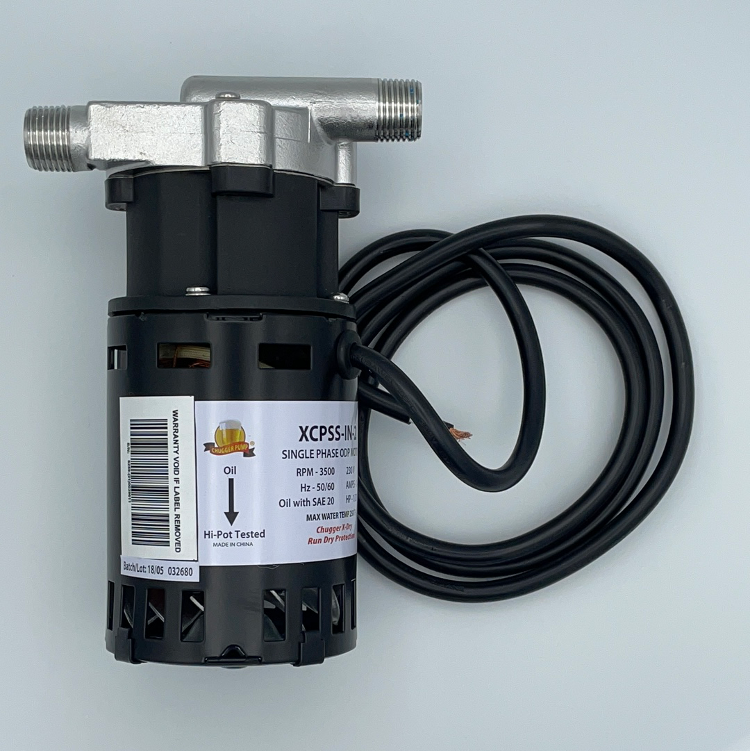 1 BBL Nano Brewhouse | Chugger Std Stainless Head Sparge Pump