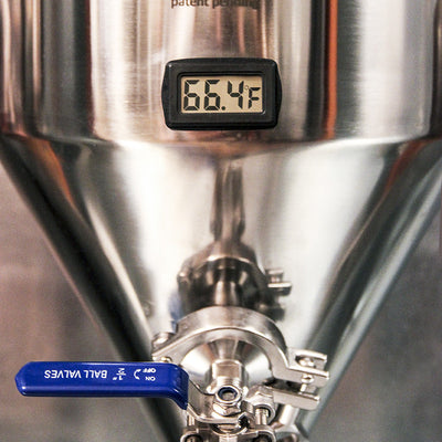 LCD temperature display thermometer for Chronical series fermenters Ss Brewing Technologies