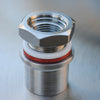 weldless thermometer coupling for Ss kettles